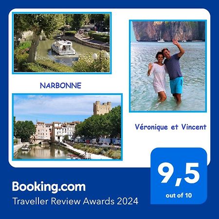 Appartement Avec Balcon, Bord Du Canal, Wifi. นาร์บอนน์ ภายนอก รูปภาพ