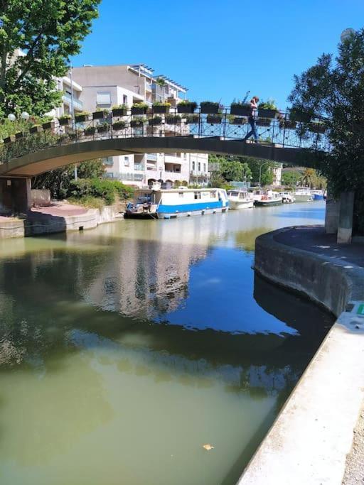 Appartement Avec Balcon, Bord Du Canal, Wifi. นาร์บอนน์ ภายนอก รูปภาพ