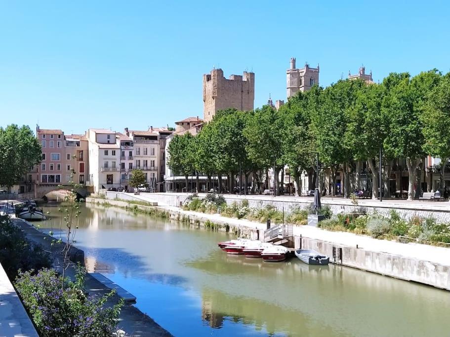 Appartement Avec Balcon, Bord Du Canal, Wifi. นาร์บอนน์ ภายนอก รูปภาพ