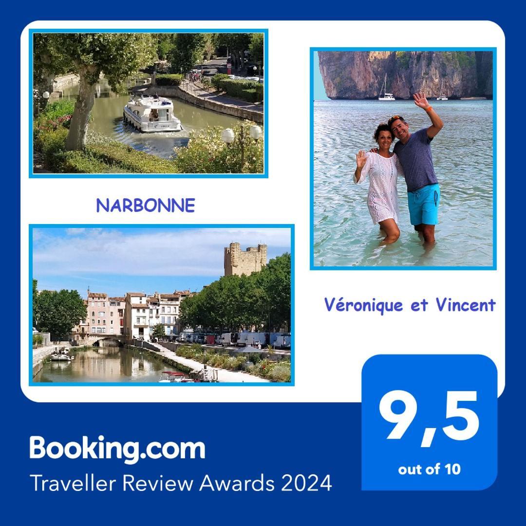 Appartement Avec Balcon, Bord Du Canal, Wifi. นาร์บอนน์ ภายนอก รูปภาพ